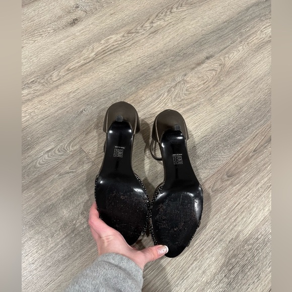 M by Marinelli Heels Expose Pewter Heel 3” - Picture 6 of 8